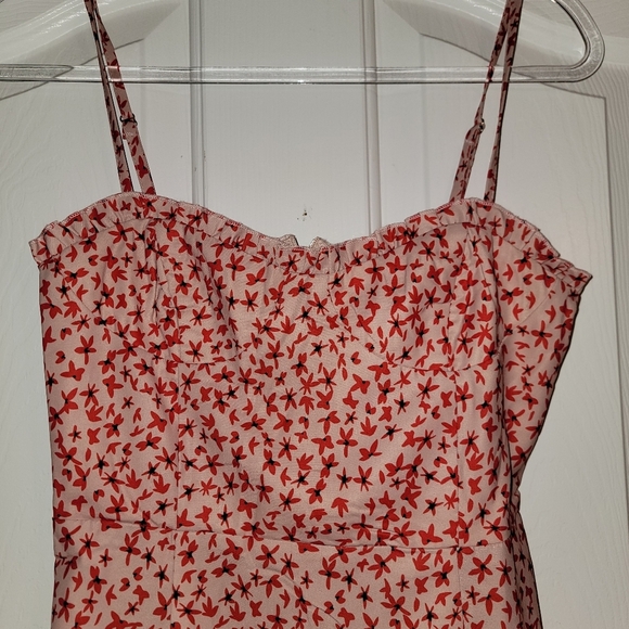 Princess Polly Pink and Red Floral Dress NWT - Picture 3 of 6